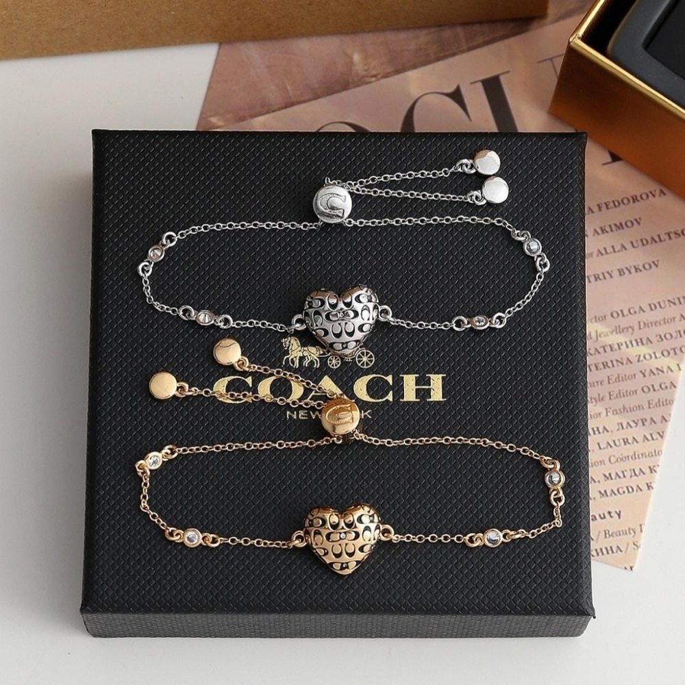 Coach Puff Heart Slider bracelet - Picture 2 of 6
